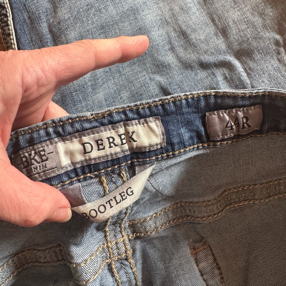 2 pairs BKE Derek Bootcut Jeans - Light Blue